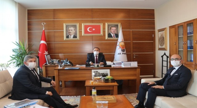 Bünyan heyetinden Mehmet Özhasekiye ziyaret