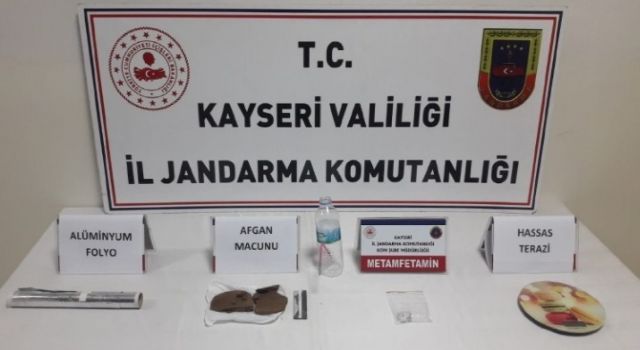 Kayseri'de 1 Kişiye Uyuşturucu Gözaltısı