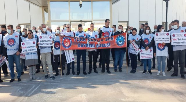 Türk Sağlık-Sen Kayseri Şube Başkanı Kamil Ünal : "Zamlardan Tüm Sağlık Personelleri Faydalansın"