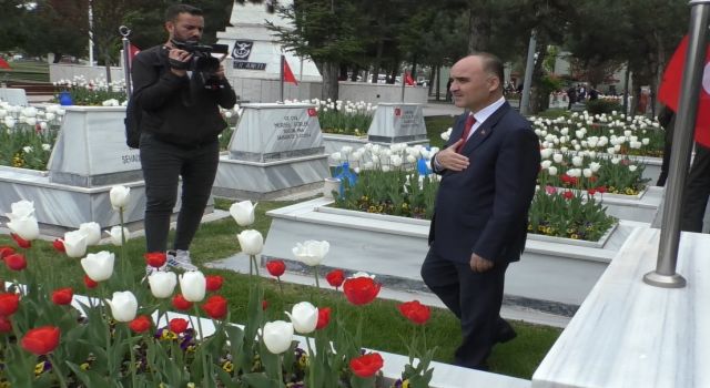 Ramazan Bayramı’nda şehitlerimiz unutulmadı