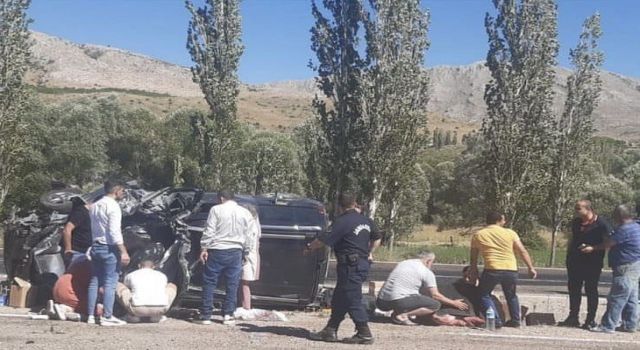 Sarız’da trafik kazası: 1 ölü 2 yaralı