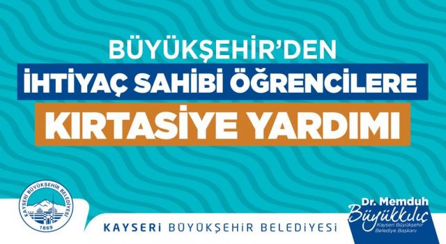 Öğrencilere kırtasiye ve ulaşım desteği için başvurular başladı