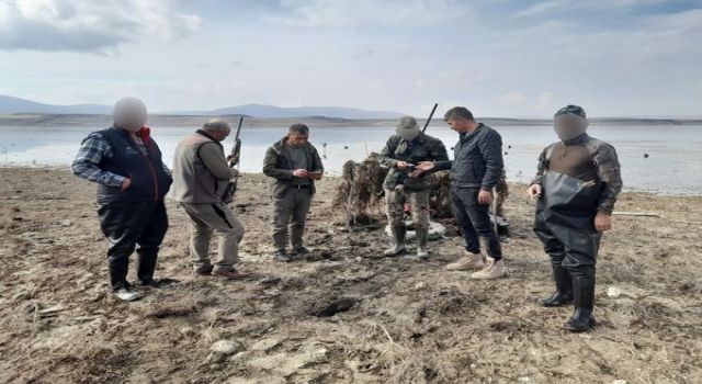 150’den fazla avcı denetlendi, 7 kişiye yasa dışı av cezası verildi