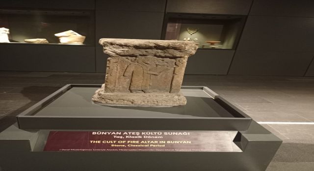 Bünyan Ateş Kültü Sunağı tanıtıldı
