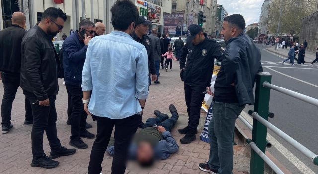 Alkollü kişi polis ekiplerine zor anlar yaşattı 