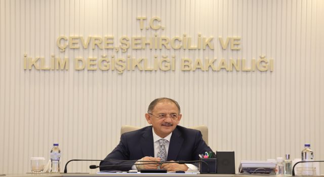 Bakan Özhaseki: “İnşallah, afet bölgesindeki konutları hızlıca vatandaşlarımıza teslim edeceğiz”