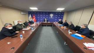 Başkan Çopuroğlundan İlçe Başkanları ve Belediye Başkanları ile istişare toplantısı