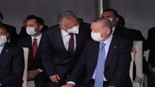 Büyükkılıç, Kırşehirde Cumhurbaşkanı Erdoğan ile görüştü