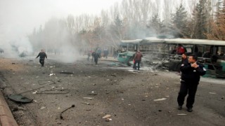 Kayseride askerleri taşıyan otobüse yapılan bombalı saldırının sanıklarının yargılanmasına devam edildi