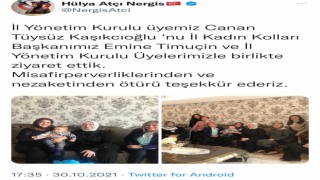 Kaftancıoğlu'ndan Vekil Nergis'e: "Kahveye Beklerim"