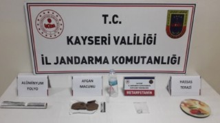 Kayseri'de 1 Kişiye Uyuşturucu Gözaltısı