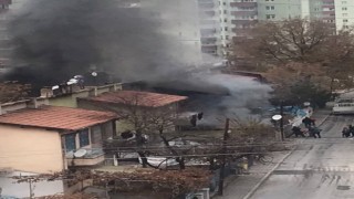 Kayseri'de Bir Evde Yangın Çıktı