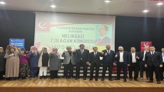 Yeniden Refah Partisi Melikgazi ilçe kongresini gerçekleştirdi