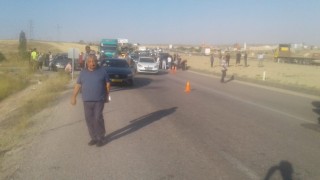 Pınarbaşı yolunda kaza: 1 ölü 4 yaralı