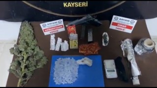 Hacılar’da narkotik operasyonu