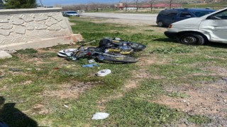Genç motosiklet sürücüsü kazada hayatını kaybetti