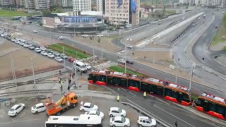 Talas Mevlana-Cumhuriyet Meydanı hattı test sürüşü yapıldı